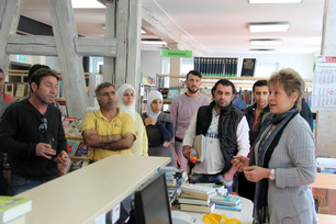 Flüchtlinge in der Sulzer Stadtbücherei